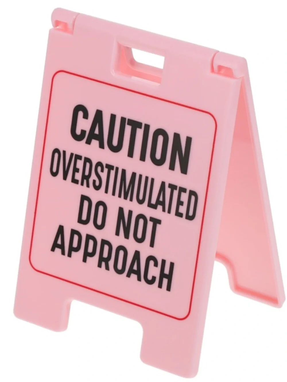Pink Mini Funny Desk Sign